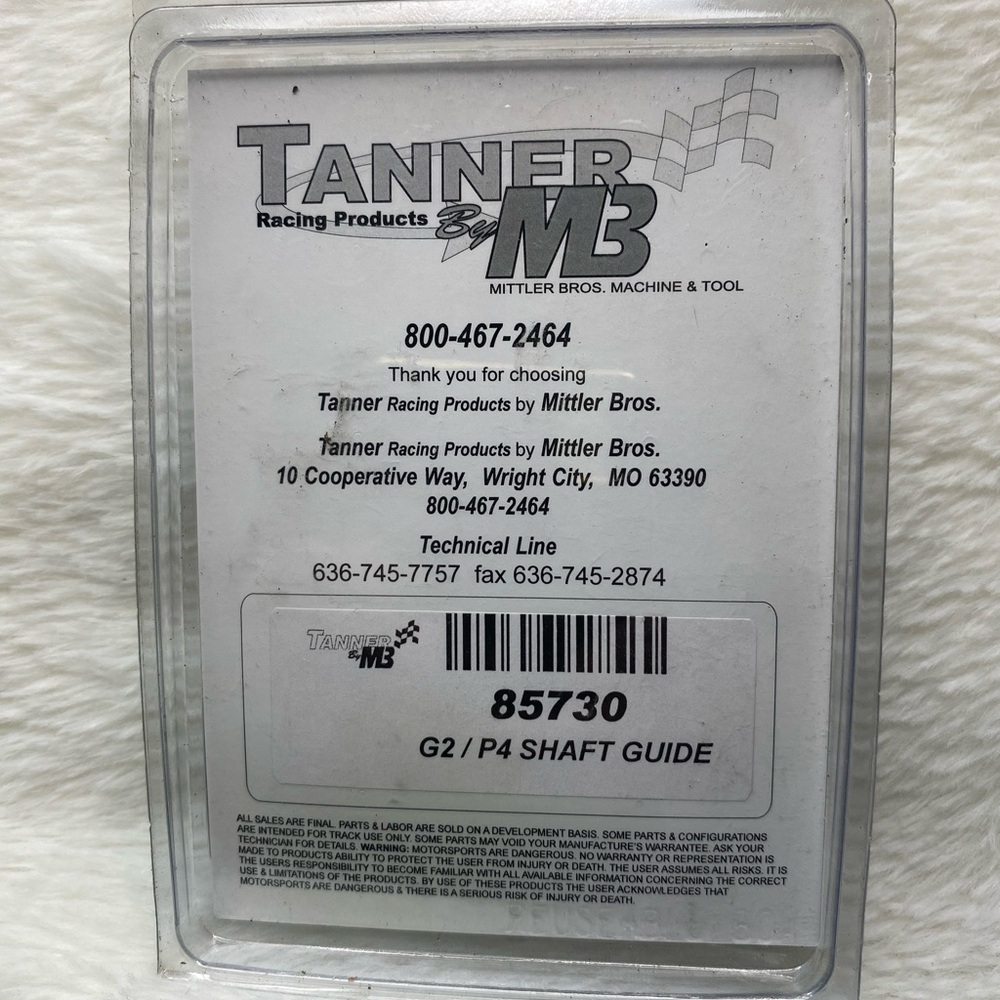 Two Tanner Racing G2L P4 Shaft Guide - Picture 4 of 5